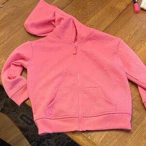 Disney Pink Quilted Kids Hoodie